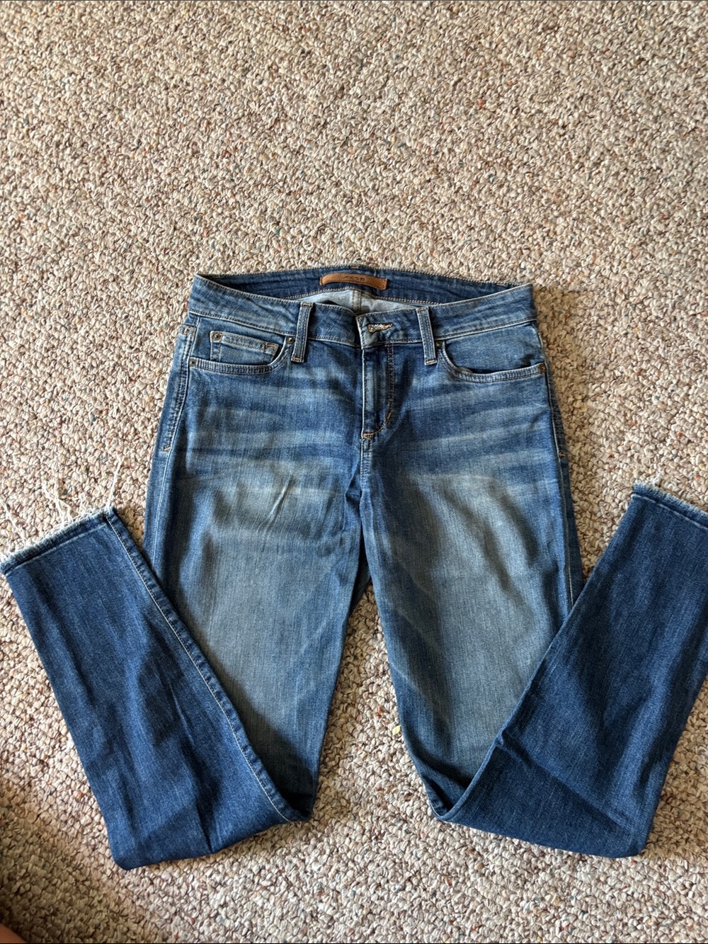 Joe's Jeans Faded Blue Skinny Jeans